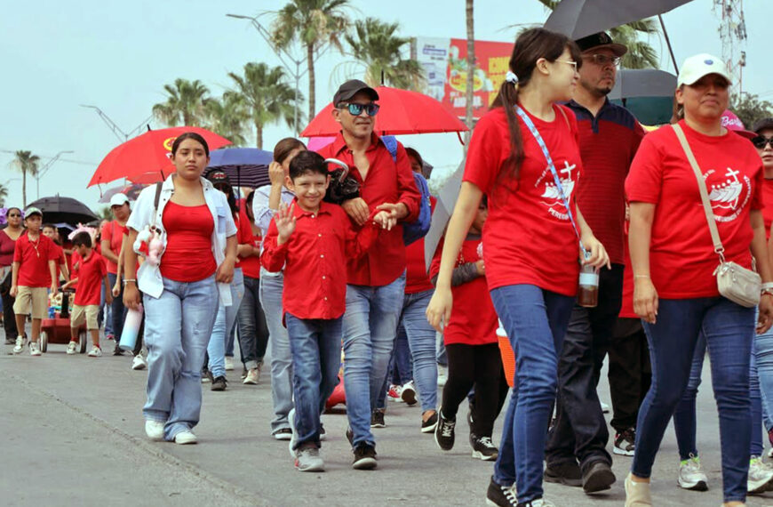 Así vivieron cientos el Jubileo de la Esperanza en Nuevo Laredo