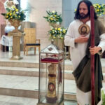 San Judas Tadeo en recorrido religioso rumbo a Nuevo Laredo