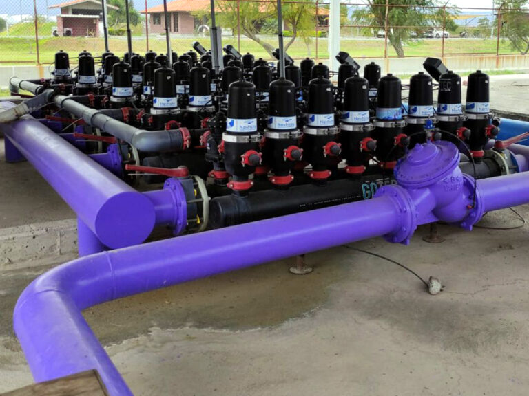 Red de agua tratada en Nuevo Laredo para parque industrial FINSA
