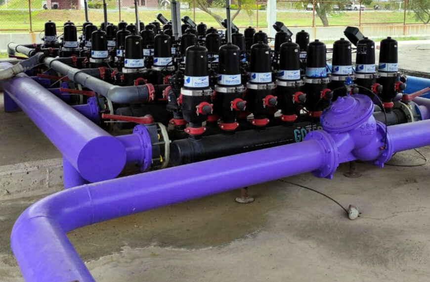 Red de agua tratada en Nuevo Laredo para parque industrial FINSA