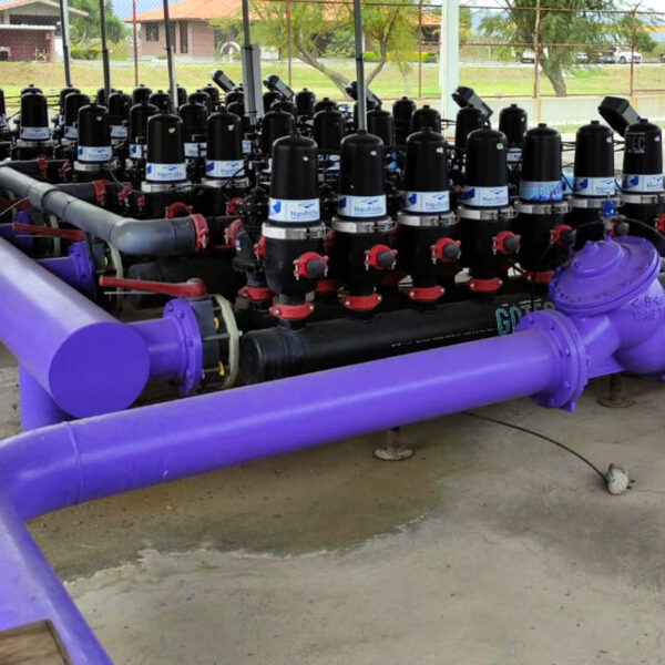 Red de agua tratada en Nuevo Laredo para parque industrial FINSA