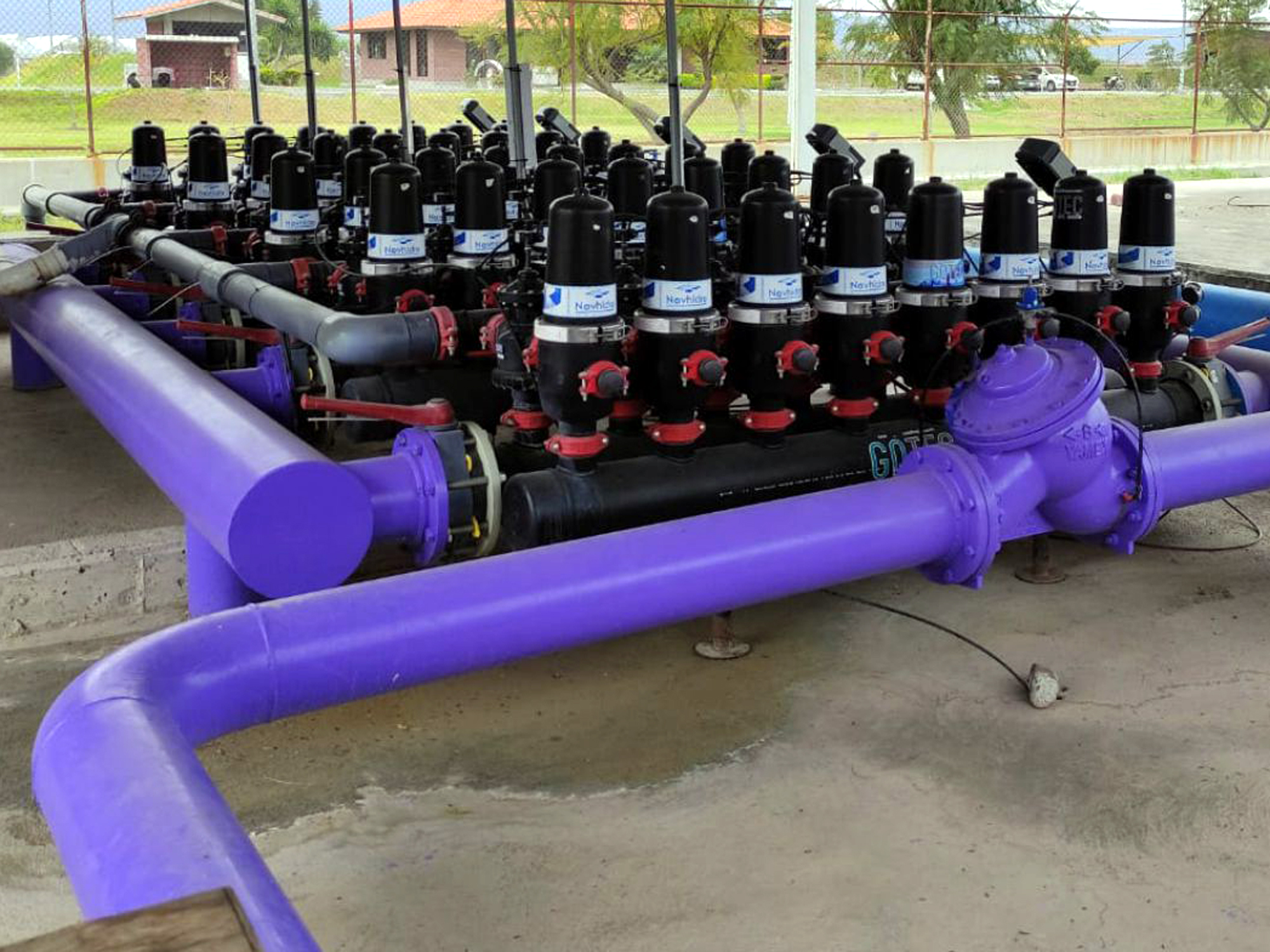 Red de agua tratada en Nuevo Laredo para parque industrial FINSA