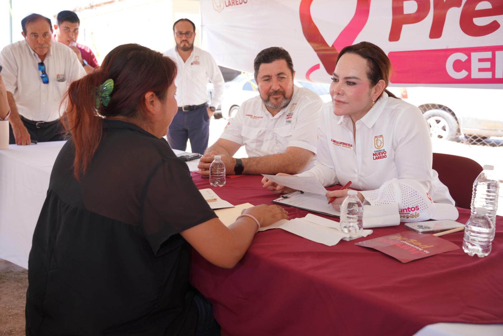 Ciudadanos reciben servicios municipales y vacantes laborales en Colorines y El Progreso  Presidencia Cerquita de Ti