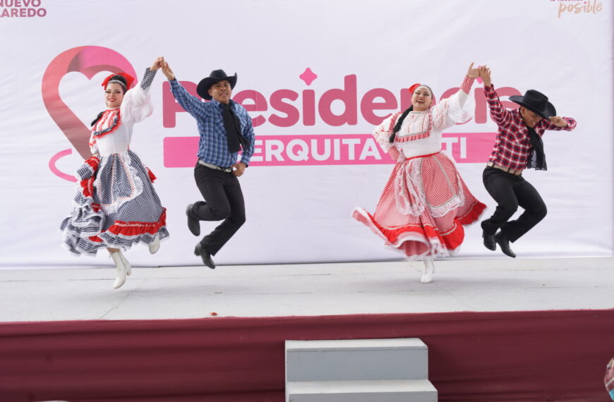 Ciudadanos reciben atención médica y apoyos del programa Presidencia Cerquita de Ti en colonia Solidaridad