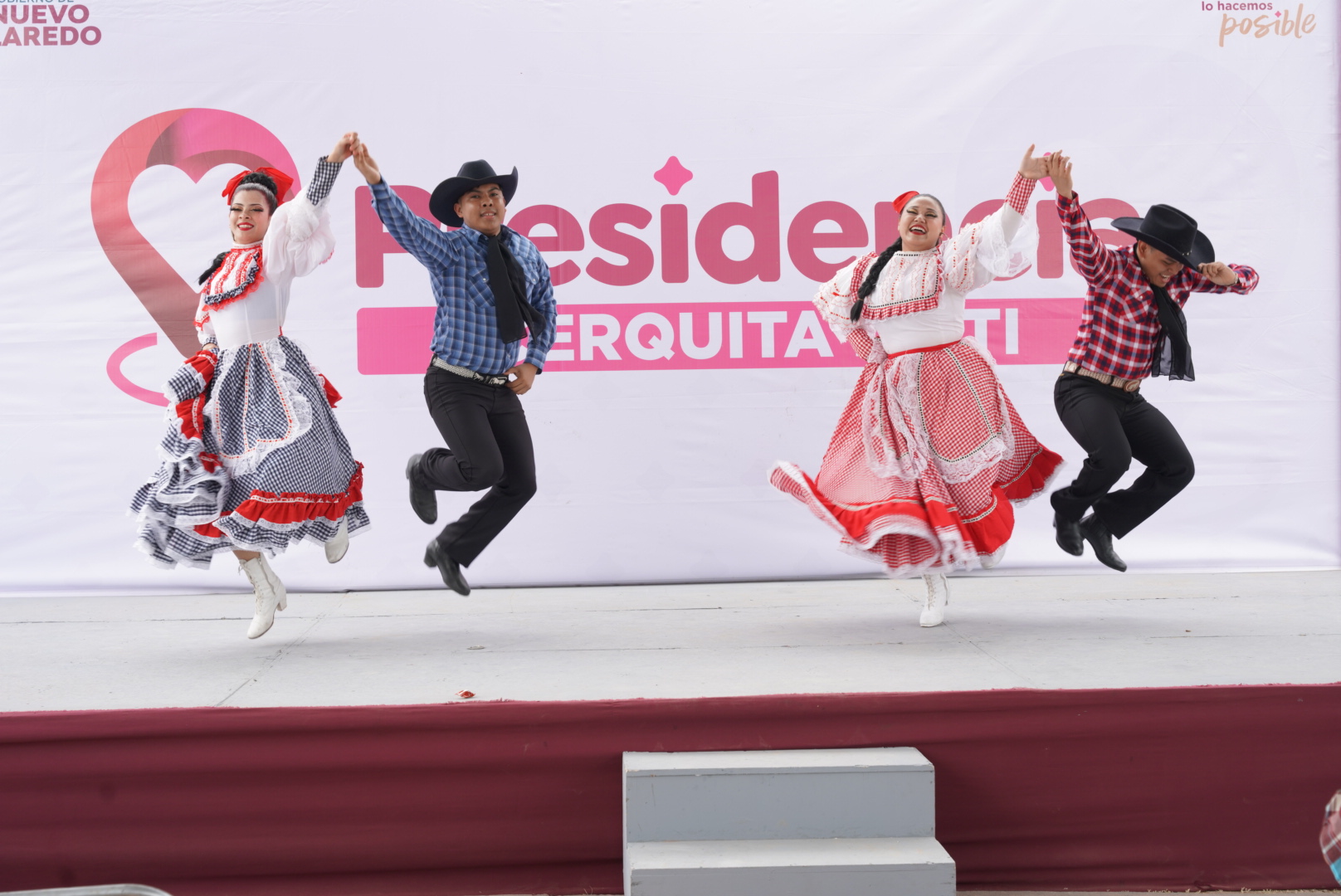 Ciudadanos reciben atención médica y apoyos del programa Presidencia Cerquita de Ti en colonia Solidaridad