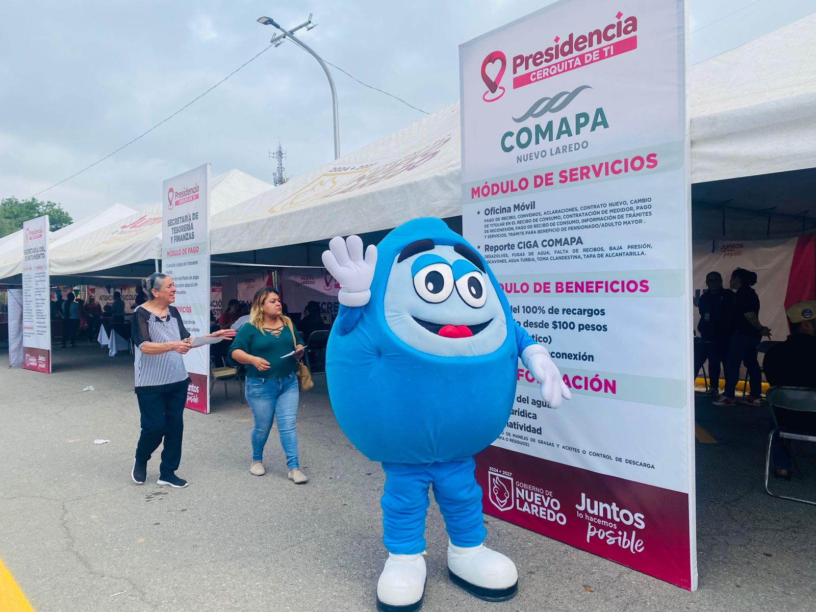 Convenios de COMAPA desde 100 pesos en Valles del Paraso