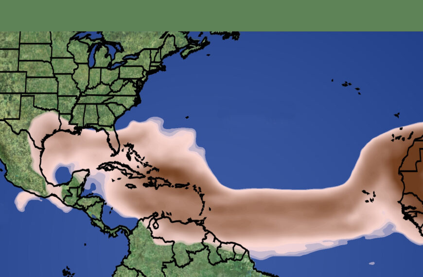 El viernes comienza a llegar polvo del Sahara a los Dos Laredos