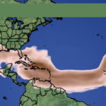 El viernes comienza a llegar polvo del Sahara a los Dos Laredos