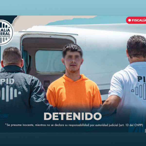 Detención en Nuevo Laredo de agresor de policías queretanos en el puente Juárez-Lincoln.