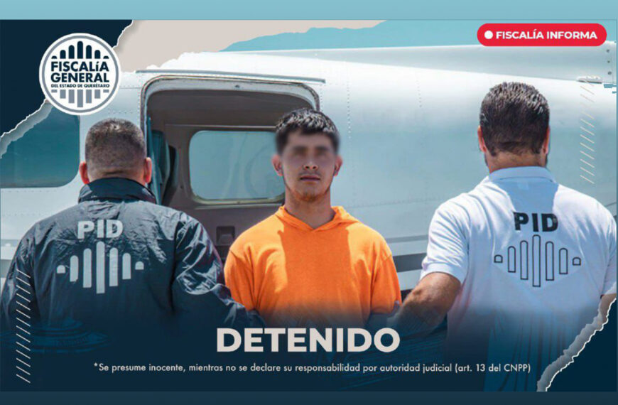 Detención en Nuevo Laredo de agresor de policías queretanos en el puente Juárez-Lincoln.