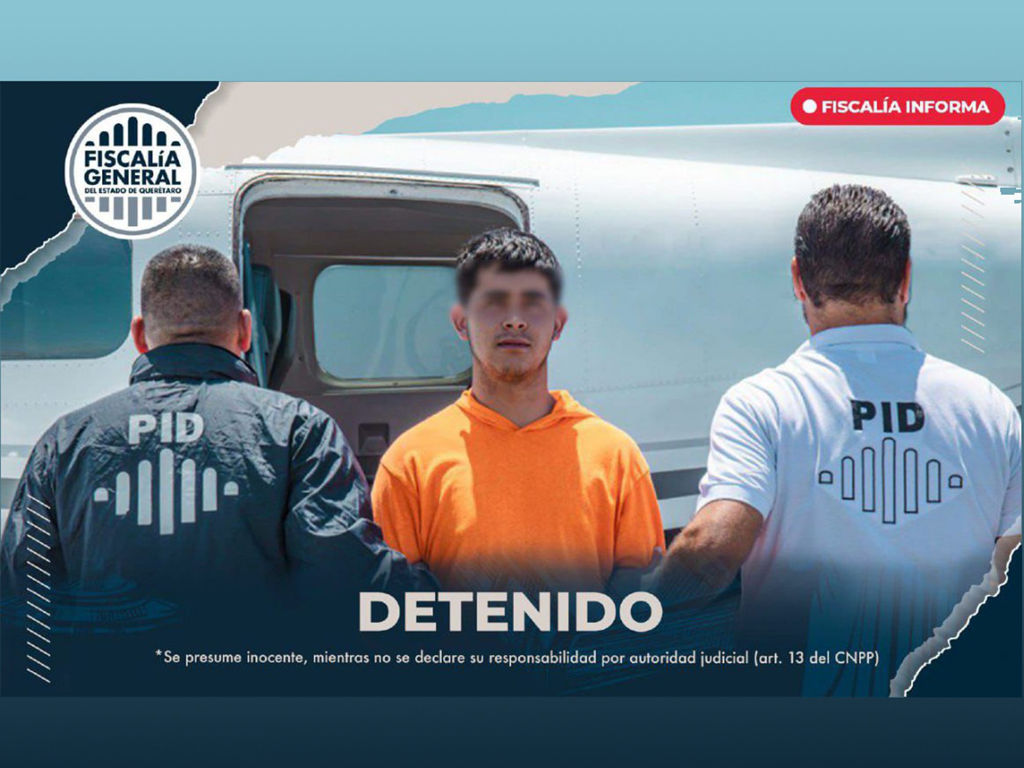 Detención en Nuevo Laredo de agresor de policías queretanos en el puente Juárez-Lincoln.