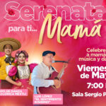 Cartel del evento Serenata para Mamá en Nuevo Laredo 2025 con artistas y fecha