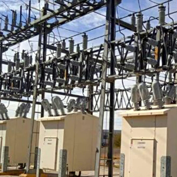 Nueva subestación eléctrica en construcción en el poniente de Nuevo Laredo