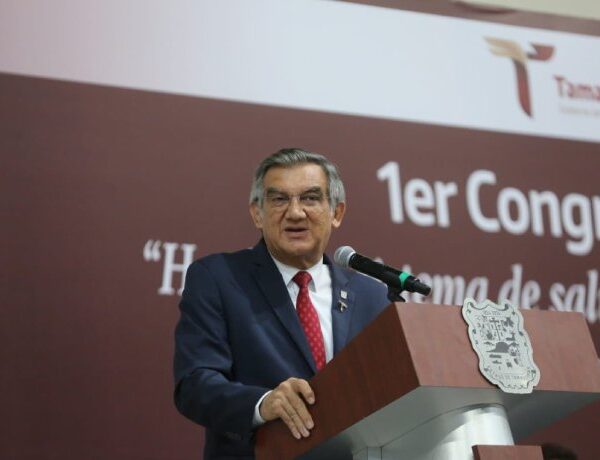 Inaugura Américo Congreso Internacional Hacia un Sistema de Salud Integral y Humanista en Tamaulipas