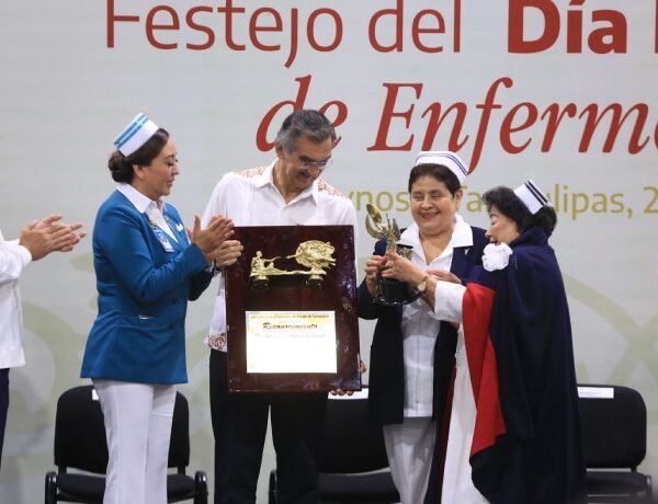 Celebra Américo Villarreal a cerca de 3,000 profesionales de la enfermería en Tamaulipas