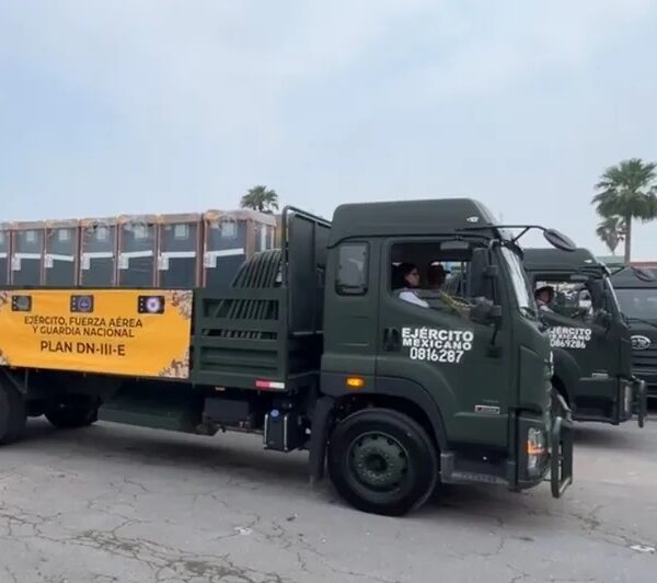 Inicia la entrega de enseres a las familias…