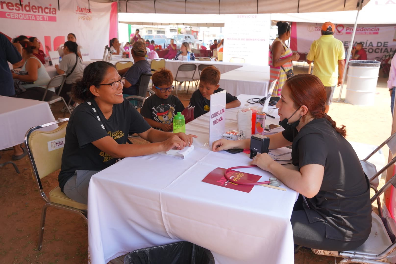 Presidencia Cerquita de Ti en Nuevo Laredo ofrece atencin ciudadana en Valles del Paraso