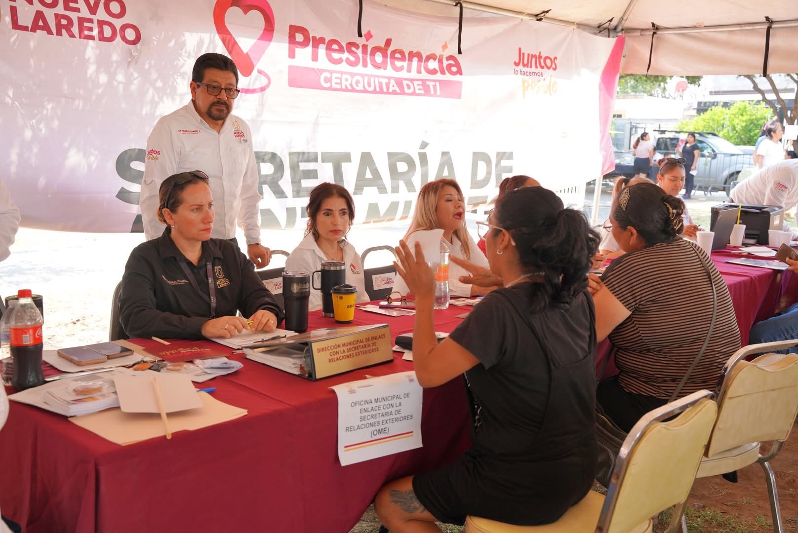 Presidencia Cerquita de Ti en Nuevo Laredo ofrece atencin ciudadana en Valles del Paraso