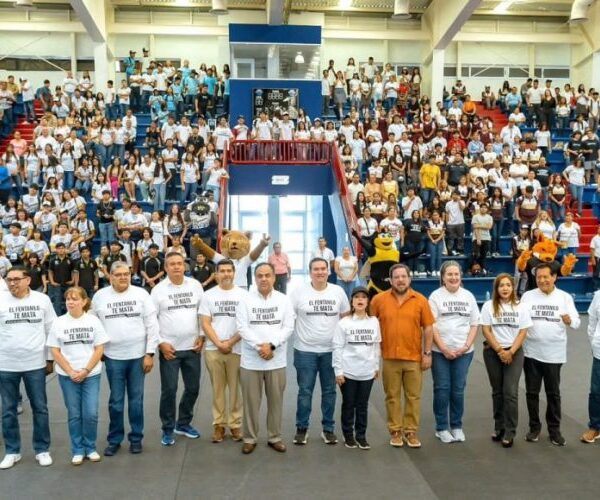Éxito en Tamaulipas la jornada nacional por la paz y contra las adicciones En la escuela se hace comunidad