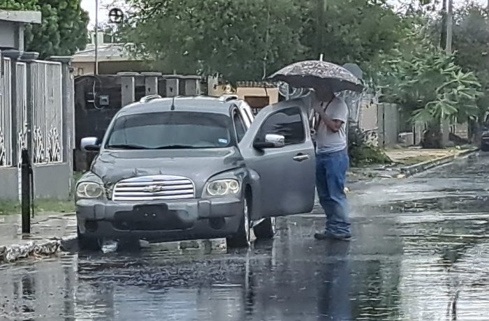 Continuará lluvia y menos calor en los Dos Laredos este martes y miércoles