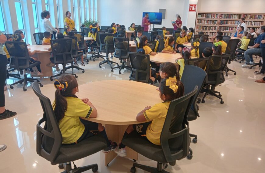 Destacan docentes y estudiantes de primaria ventajas de infoteca Sor Juana Inés de la Cruz