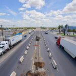Gobierno municipal moderniza sistema de alumbrado público en la carretera nacional