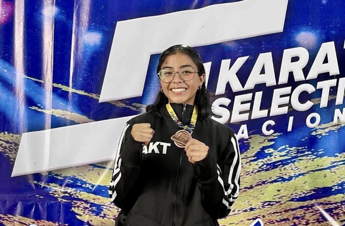 Gana alumna de la UAT Nuevo Laredo bronce en Nacional de Karate