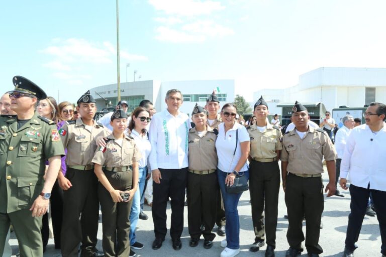 Reconoce Américo Villarreal el respaldo de las Fuerzas Armadas en Tamaulipas