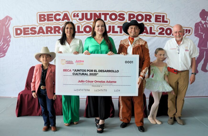 Entrega Carmen Lilia más de 300 becas culturales y refrenda compromiso con artistas locales