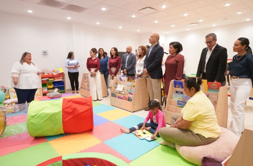 Inauguran en Nuevo Laredo primer espacio amigable con enfoque de infancia y bebeteca de todo…