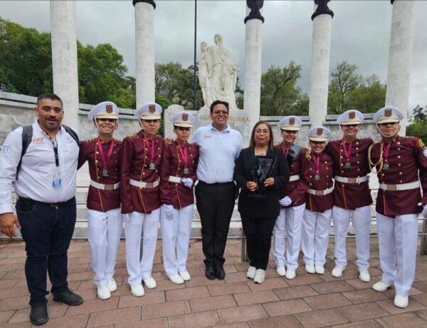 Obtiene la UAT segundo lugar nacional en competencia de escoltas y bandas de guerra