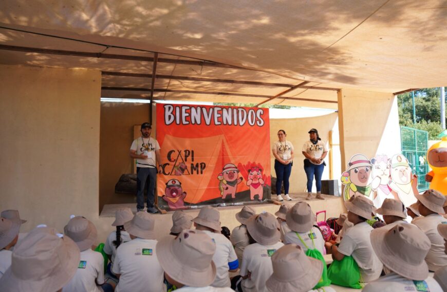 Con gran entusiasmo da inicio el Capi Camp…