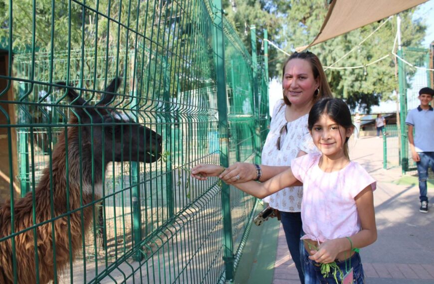 Zoológico de Nuevo Laredo ofrece a población divertidas interacciones animales