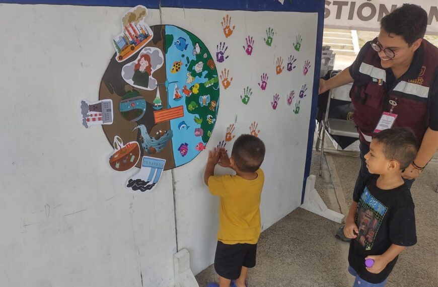 Niñas y niños se preparan para pertenecer a los Guardianes del Planeta