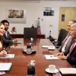 Promueve Carmen Lilia a Nuevo Laredo como capital aduanera para atraer inversión desde EU