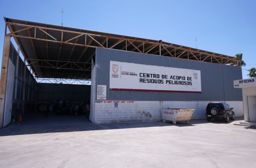 Nuevo Laredo más limpio; gobierno municipal invita a utilizar centro de acopio y centros de transferencia