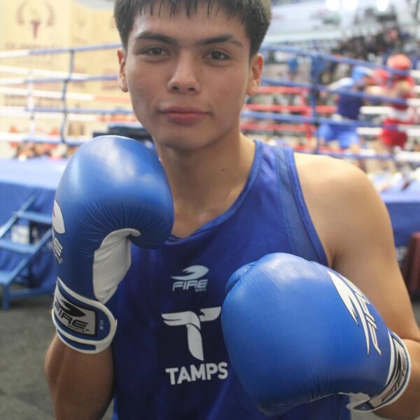 Tamaulipeco David La Amenaza Torres, es el flamante campeón nacional de boxeo Conade 2025