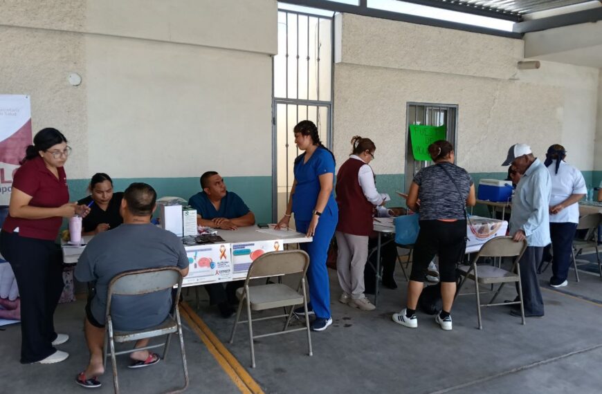 Inicia Jurisdicción Sanitaria 5 Ferias de la Salud para llegar a familias no derechohabientes