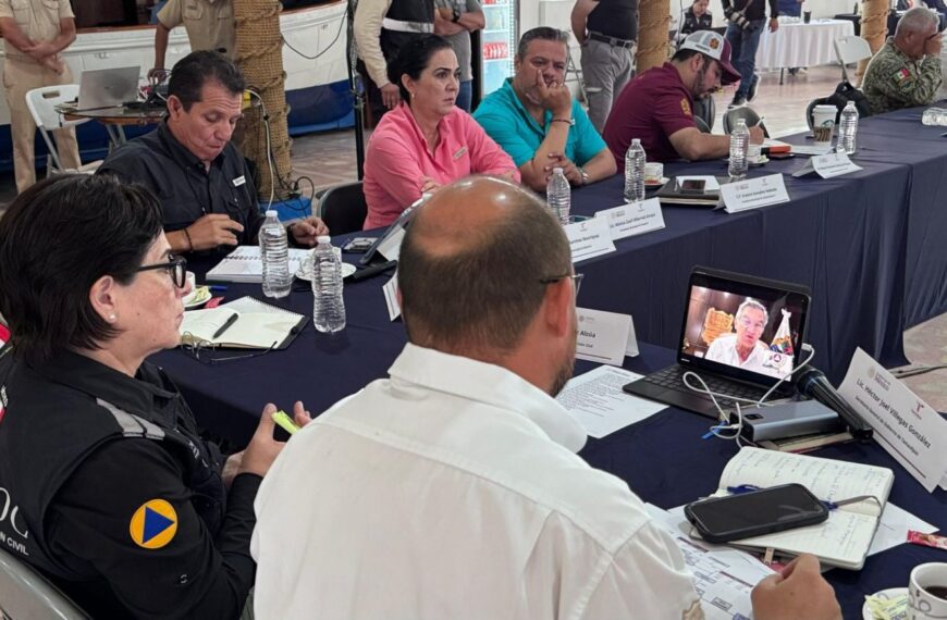 Instruye gobernador todo lo necesario para familias que habitan en zonas inundables