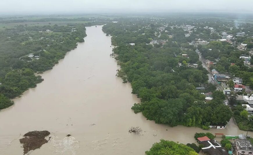 Tamaulipas en alerta por posible desbordamiento del río Guayalejo-Tamesí
