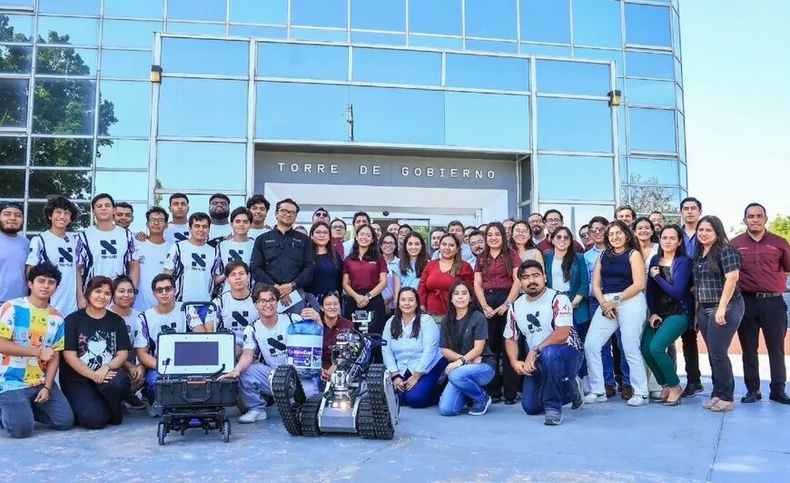 Universitarios de Tamaulipas representarán a México en Brasil en competencia de robótica
