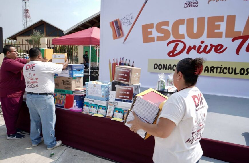 Ciudadanos y organismos se unen a Escuelatón 2025 y apoyan con útiles escolares a los…