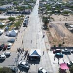 Alcaldesa Carmen Lilia Canturosas cumple con más en obras en la colonia Francisco Villa