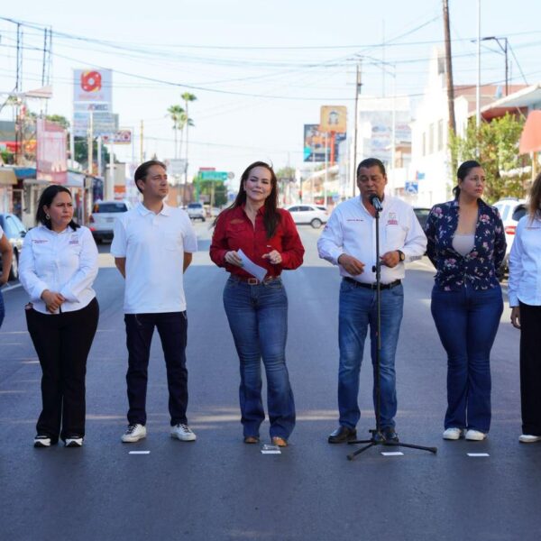 Entrega alcaldesa rehabilitación de drenaje en avenida Guerrero…