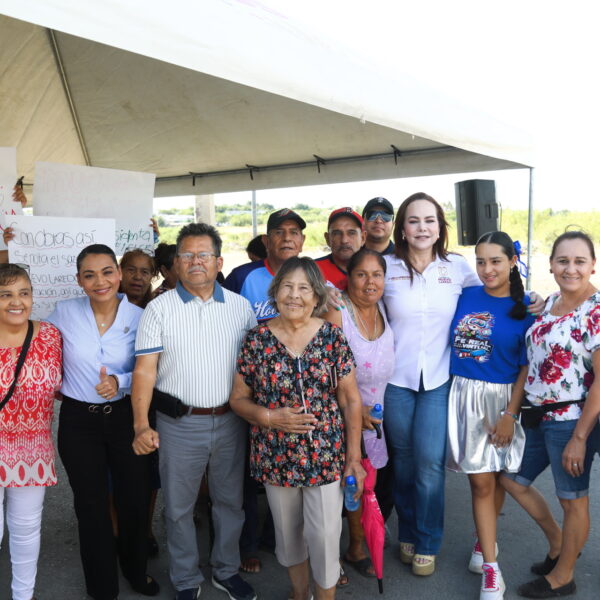 Entrega Carmen Lilia dos obras viales al poniente…
