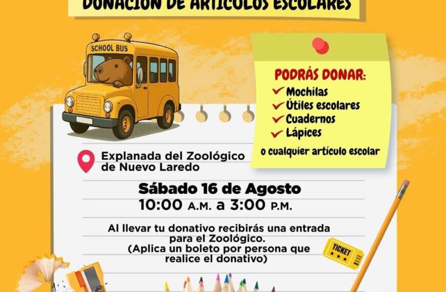 Gobierno municipal y DIF invitan al Escuelatón para apoyar a familias vulnerables en el regreso…