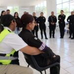 Reciben oficiales de la Guardia Estatal de Género capacitación en primeros auxilios