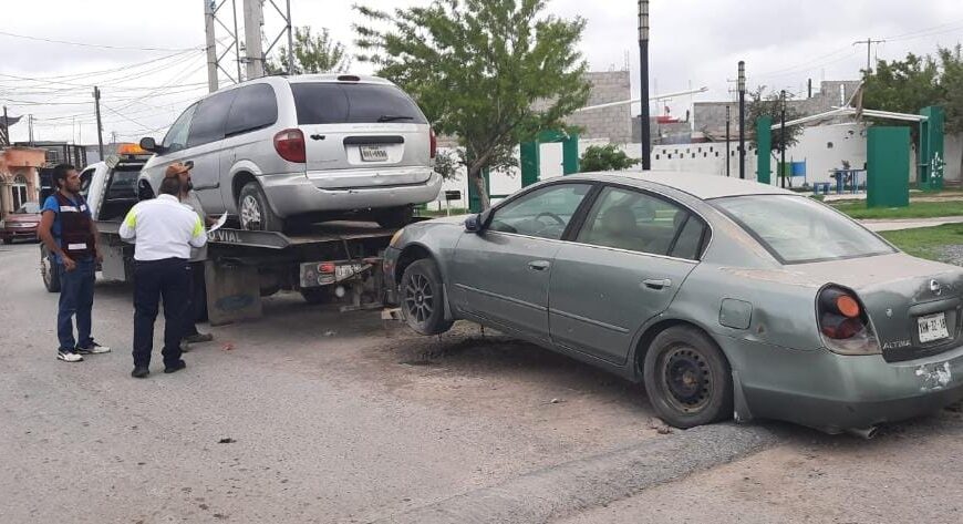 Impulsa Tránsito programa de deschatarrización para calles seguras en la ciudad