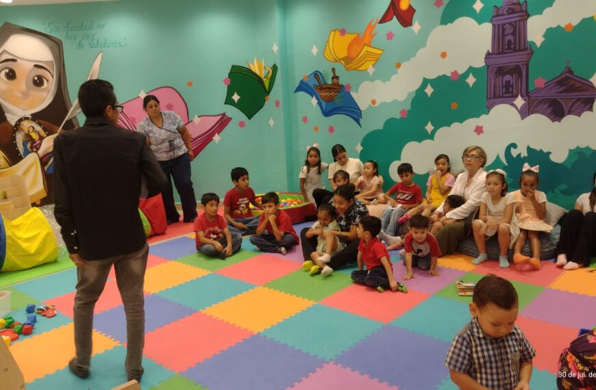 Bebeteca de Nuevo Laredo atrae a las madres con niños de primera infancia