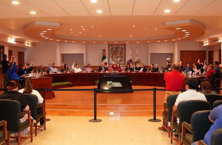 Cabildo de Nuevo Laredo aprueba descuento del 100% en recargos del predial durante todo octubre